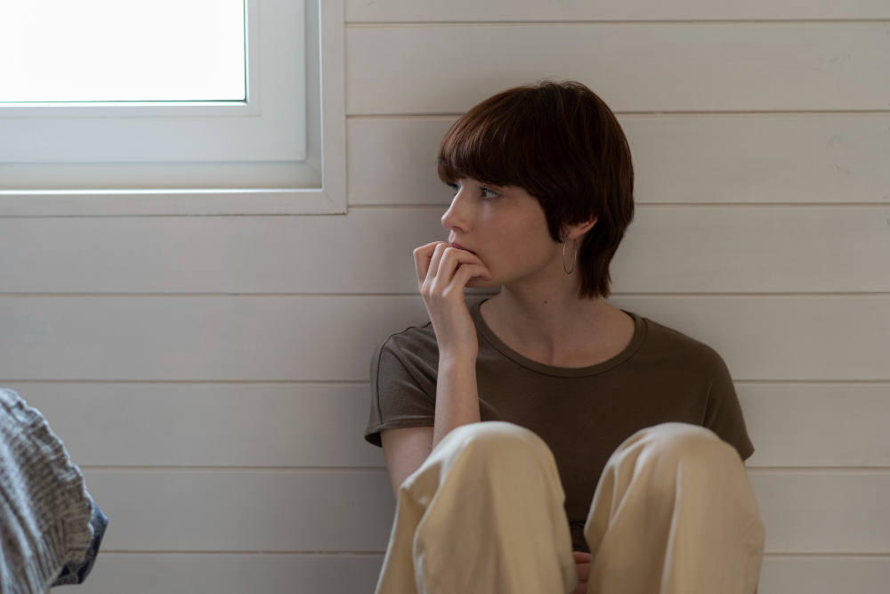 девушка с тревожным расстройством